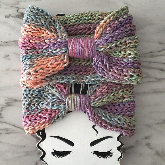 Handmade Knit Turban Headband - Picture 2 of 5